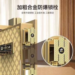 虎牌保墙险柜家用205新款 62保险箱防盗小型家庭入0指纹QGM密码