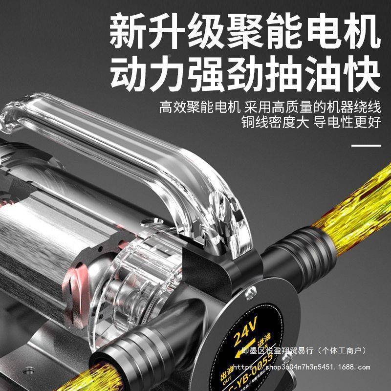 4盛牌12V2V22抽0V248正反转电动泵抽油柴油小型油机加油机自吸泵