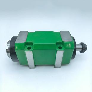 24T传0动铣头镗机床主轴钻床攻丝源头厂家 B铣切削动力铣AWR头7