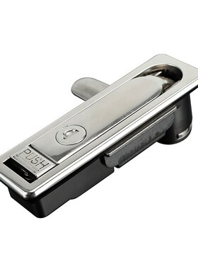 不锈钢316平面锁M713带挂光缆交接箱通讯机柜锁锂电设备锁