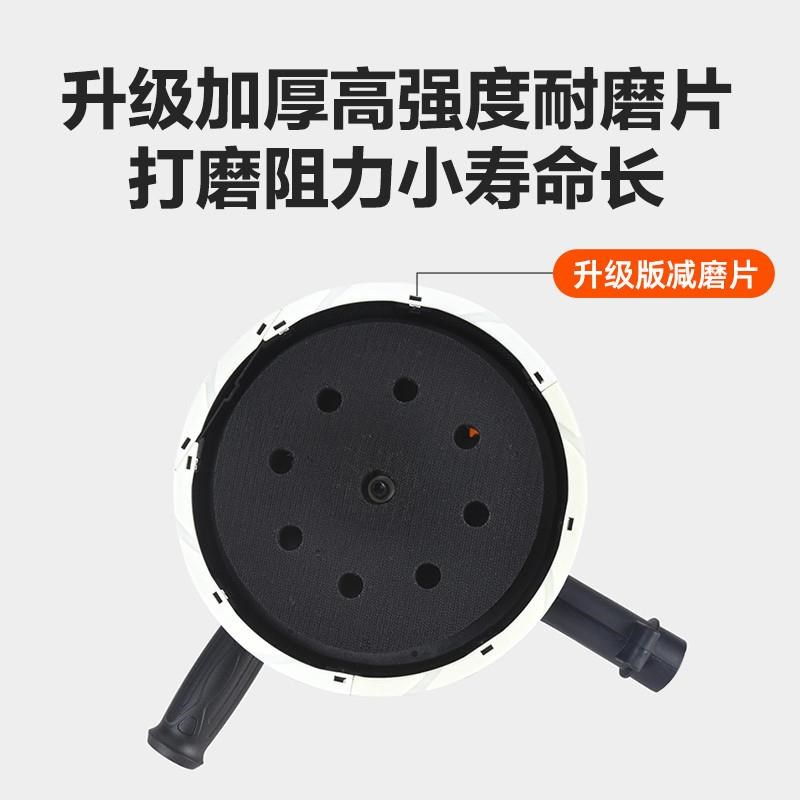 博尔特墙面打磨j机腻子无尘机电动打磨腻子神器手持自吸磨墙砂纸
