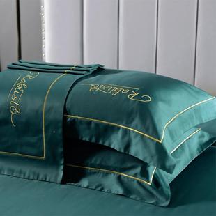 枕套全棉家用一对枕头套48x7棉4cm一对枕皮枕人头皮单纯RPMss1q4