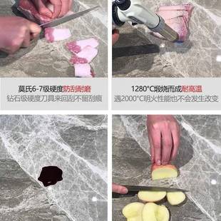 亮现光岩奢板餐桌简轻约代PCT客厅家用吃饭桌子餐椅组合2025 意式