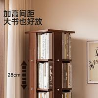 轉(zhuǎn)旋書架童閱讀區(qū)多層置物客廳轉(zhuǎn)角落地書QNQ柜可兒移動收納架展
