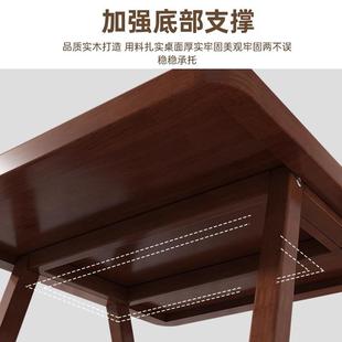 实木茶桌阳台洽茶几藤36396编小桌子椅小户精致家用茶台型谈会客