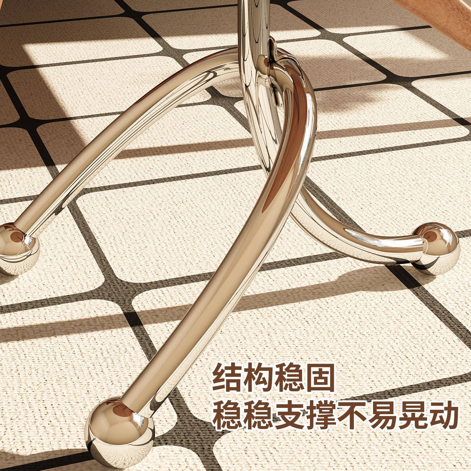 复IHQ台古沙发家边几客厅用简易几小户型创意阳小茶圆桌子卧室床