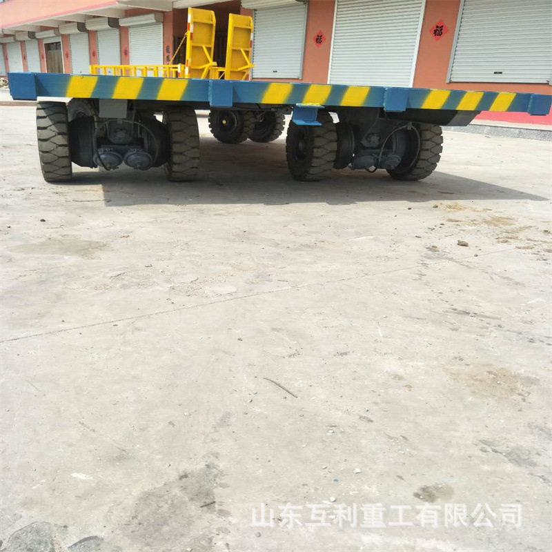 仓库搬运重型万向轮牵引平板车