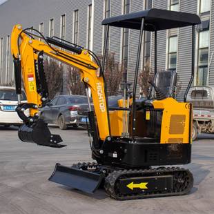 机出口拿大HT小型挖掘267果园加用抓木破碎农小挖机农用挖掘机