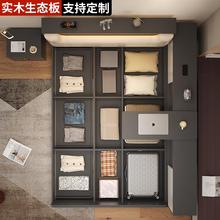 床榻榻米主卧双人大XT-28带床轻奢箱体床床边柜小户型多功能包软