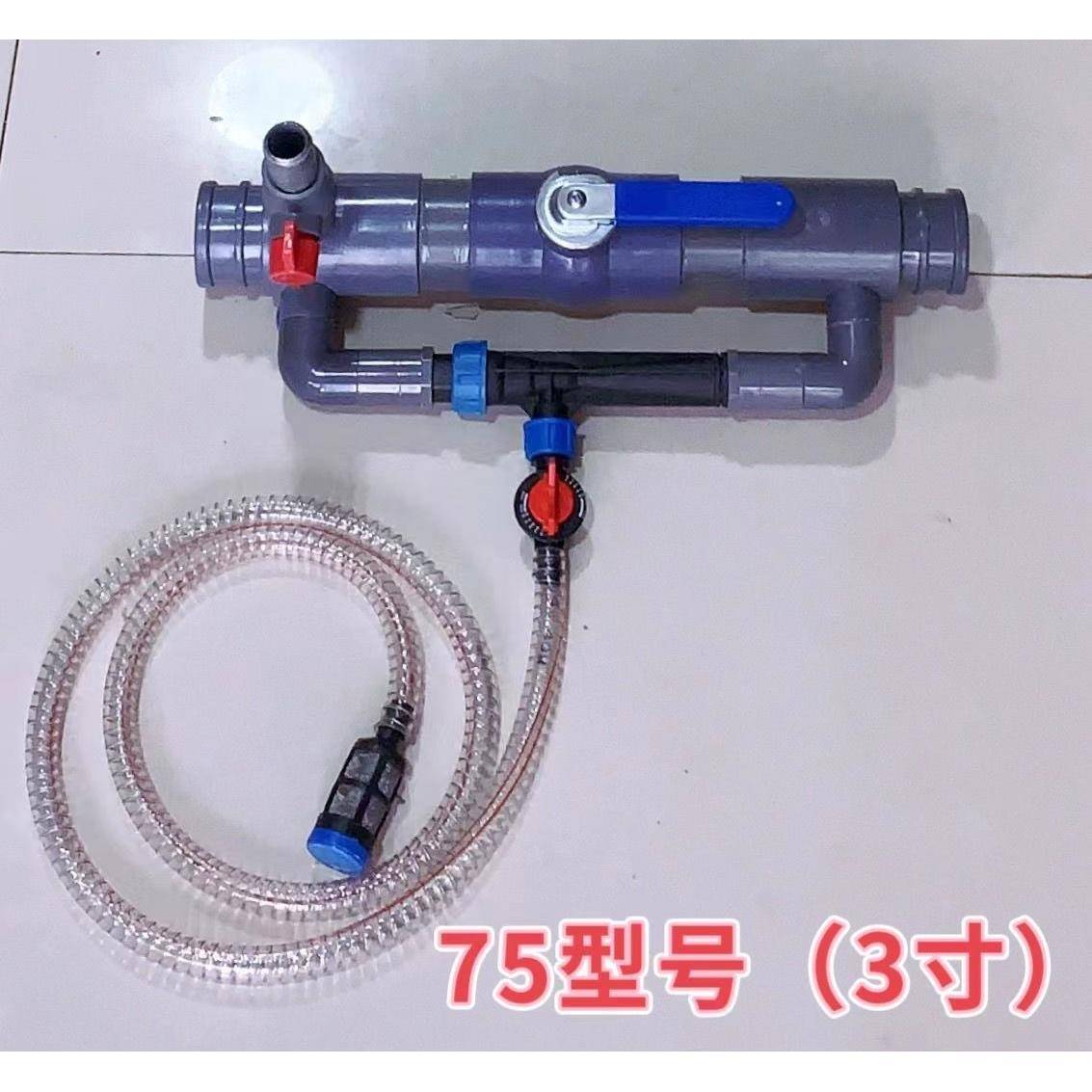 j8注器一灌溉自动吸肥器农用JAZ水动肥力滴带文丘里施灌肥体器水