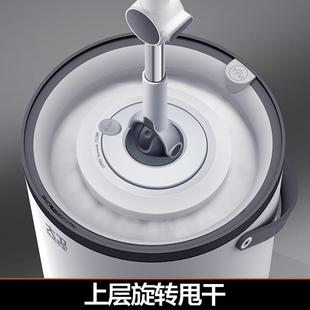 人拖布桶一套干懒新两湿无品牌 大卫免手洗拖把家用旋转2025款 用