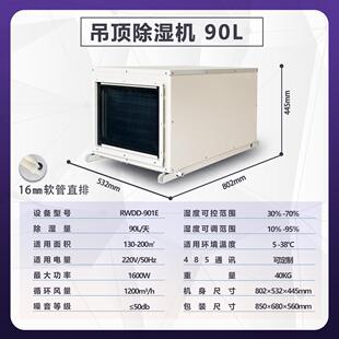 901湿机定排湿泳池室家用地下管道车植物大功率干燥 制吊顶除RWDD