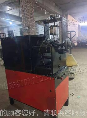 自螺动圆管拖纹对接机 把杆不锈钢全do-lwj-0管滚丝机 铁管铝管丝