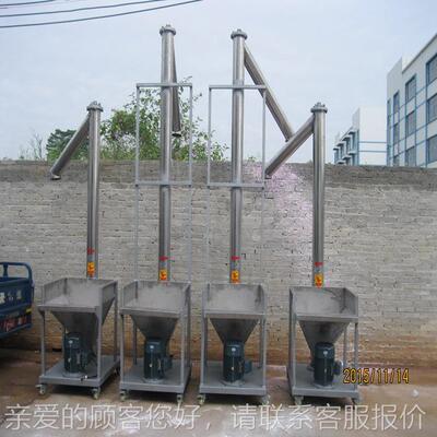 汕头TQM螺旋料机 锈钢垂直上料机上直 精选 不使用寿批命长滚筒