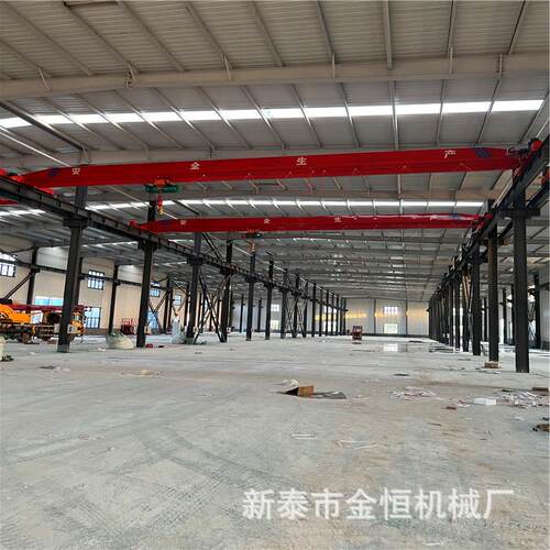 德州单梁起重机5吨车间起重行车悬挂天车天吊10吨单梁桥式起重机