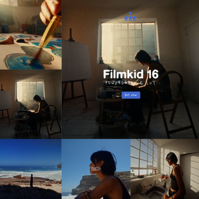 Filmkid达芬奇胶片调色LUT
