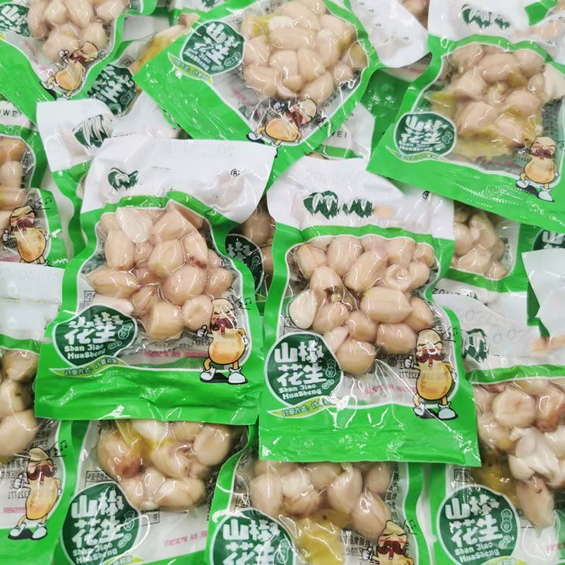 重庆特产山椒花生泡椒花生米熟下饭下酒菜休闲零食小吃大礼包批发