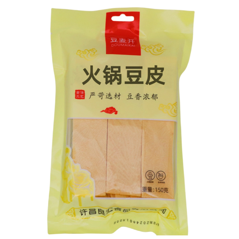火锅豆皮腐竹皮豆皮条豆腐皮火锅螺蛳粉专用 传统原味速食袋装