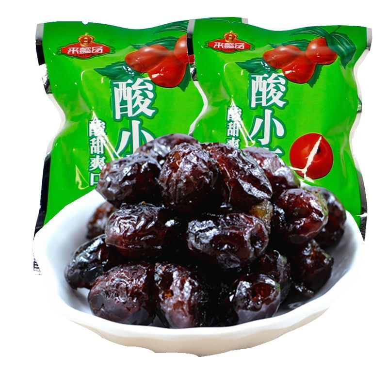 来懿品酸小枣一斤500g酸甜小枣无核蜜枣小包装果脯办公室休闲零食