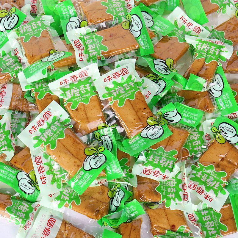 重庆手磨豆干正宗五香豆干Q豆干散装休闲零食q弹麻辣豆腐干小包装