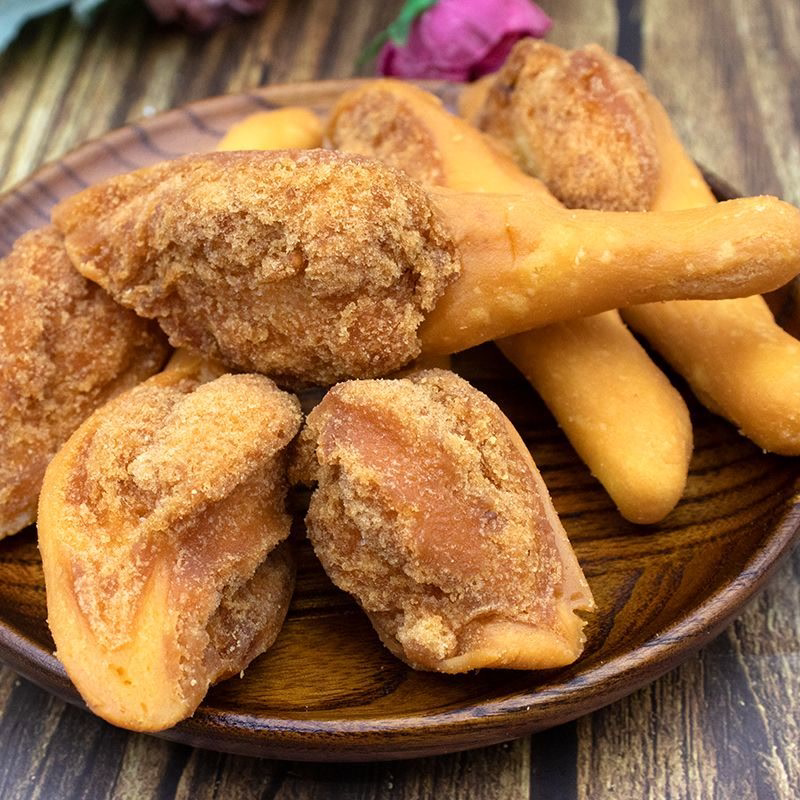 广西玉林特产鸡腿酥零食油条素鸡腿香型童年怀旧糕点老式休闲小吃