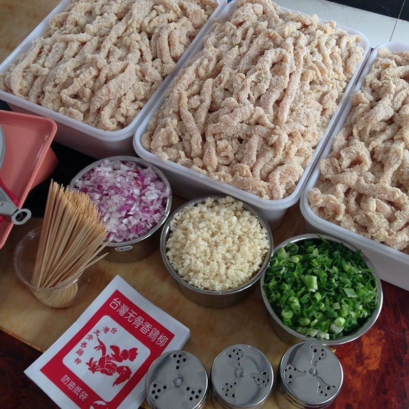 上海特味无骨鸡柳腌料调料批发炸串烧烤料蒜香台湾炸鸡柳配方商用
