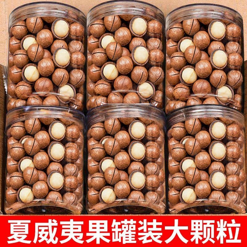 【活动中】新货夏威夷果奶油味大颗粒罐装坚果批发零食送开口器