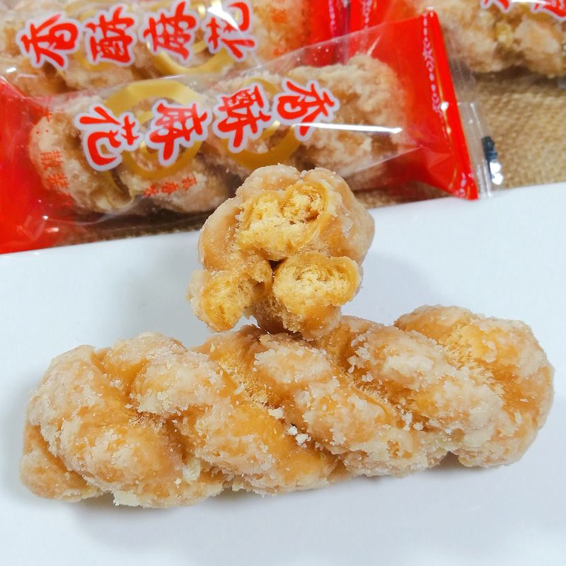 正宗蒜香大麻花福建闽南特产传统手工小吃零食香酥蒜蓉枝独立包装
