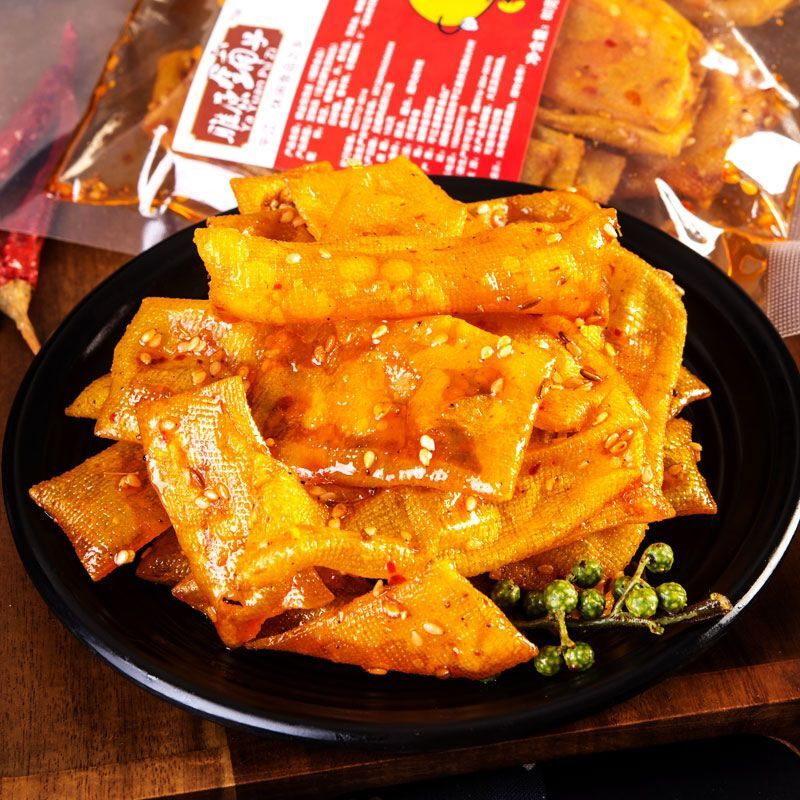 湖南平江特产徐师傅泡泡豆干酱干泡泡丝相思豆干香辣小吃豆腐皮干