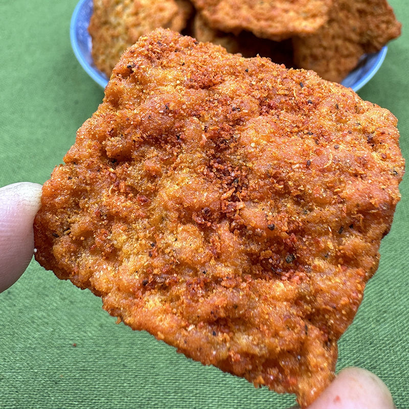 陕西特产花椒锅巴零食原味脆锅巴香辣麻辣味老式手工锅巴孜然味