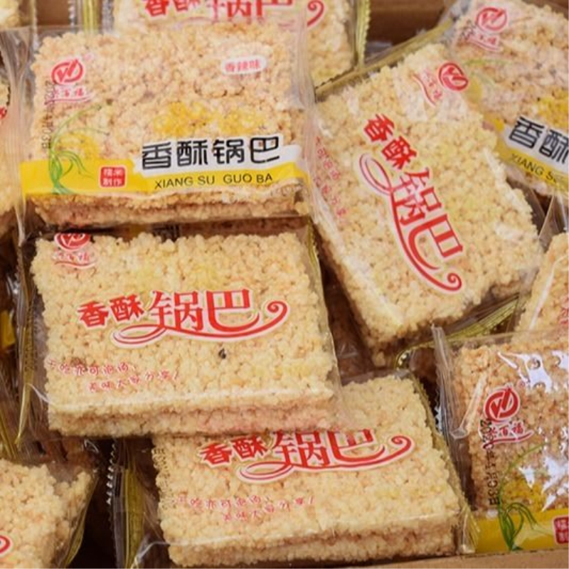 安徽特产袋装休闲零食手工糯米油炸锅巴整箱批发特价散装食品