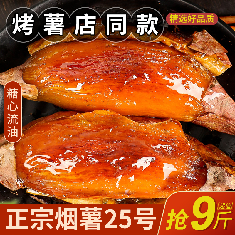 正宗山东烟薯力荐9斤包邮