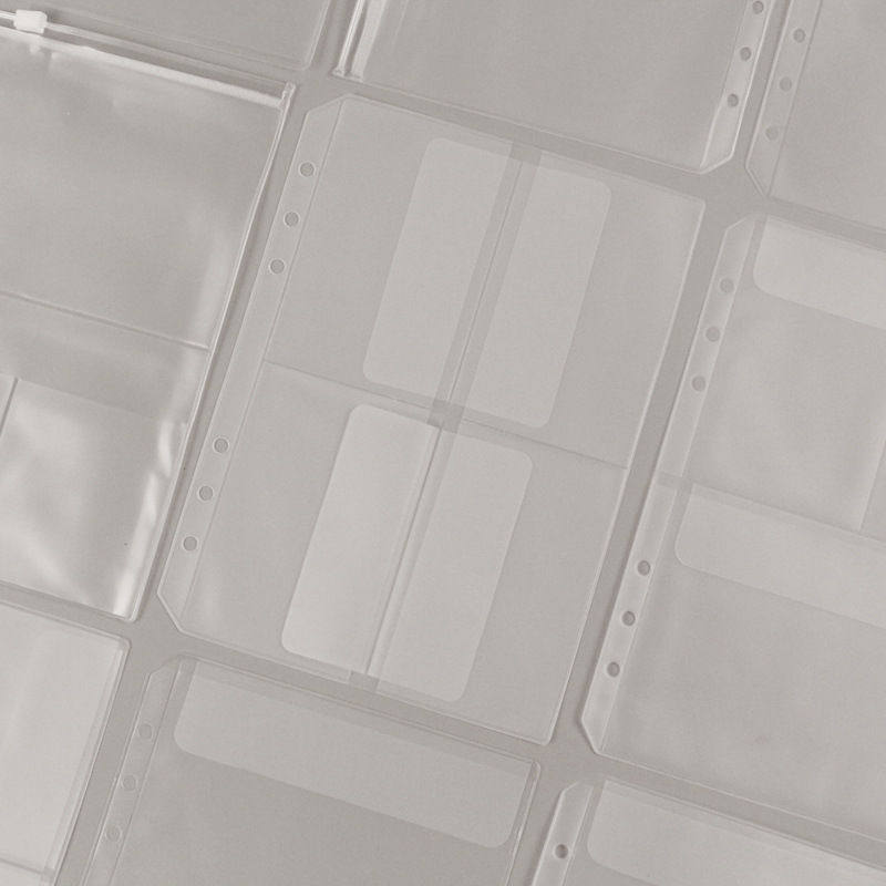 A5/A6活页贴纸收纳袋 手账内芯pvc分页袋 印章钢板刀模手收纳袋,文具电教/文化用品/商务用品,活页替芯,淘宝优惠券,粉丝福利购,淘宝优惠卷