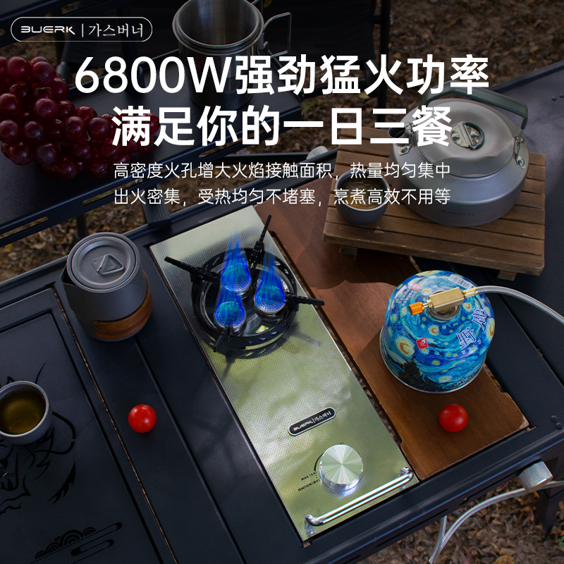 半单元IGT炉户外野营便携猛火防风燃气卡式炉