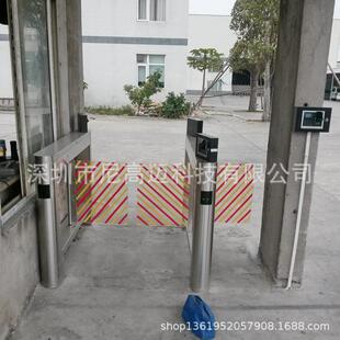 指纹识别门禁自动摆闸 成都南宁不锈钢智能摆匝 单通道双向人行门