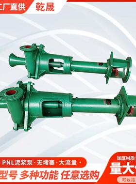 PNL泥浆泵池塘河道清淤泥浆泵立式水泵无阻塞单级泵自来水泥浆泵
