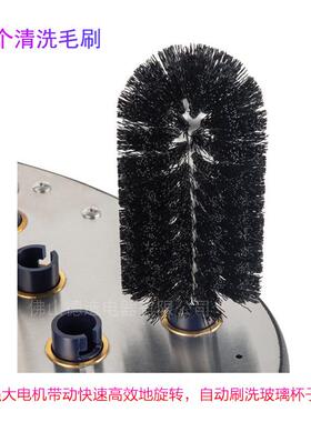 商用电动洗杯机 酒店吧台洗杯器 杯子清洗机Washing cup machine
