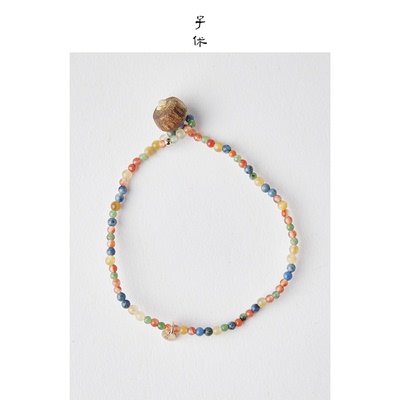 子休沉香红玛瑙虎眼玉石手链