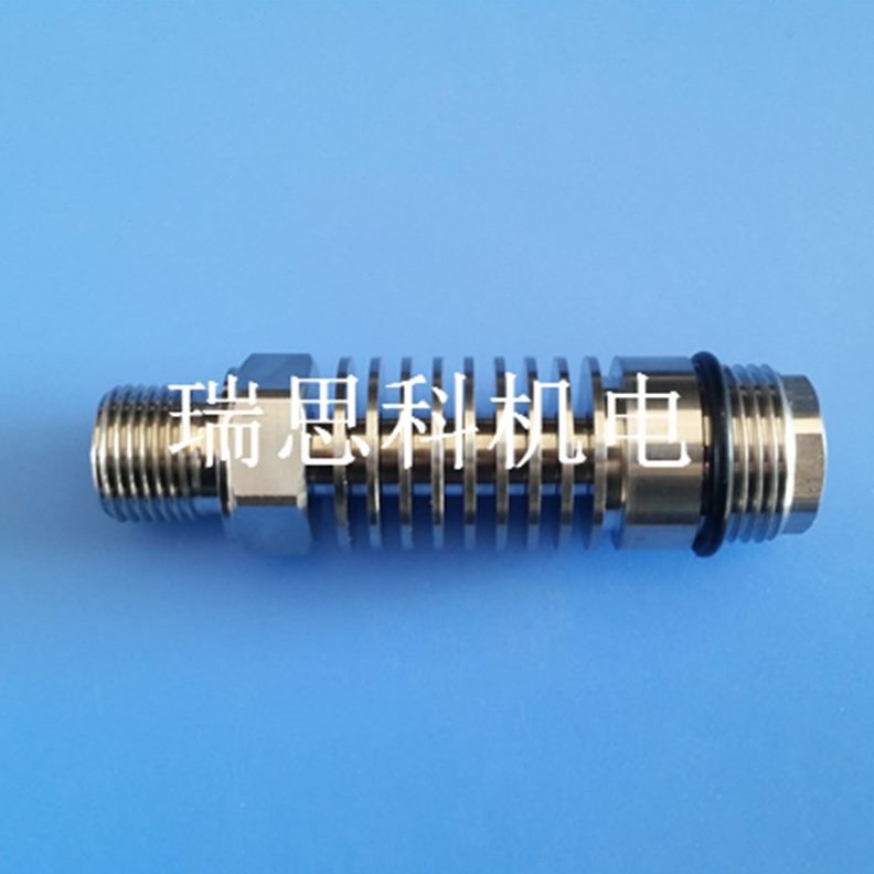专业生产不锈钢压力变送器壳体132 2088高温散热器片接头基座定制