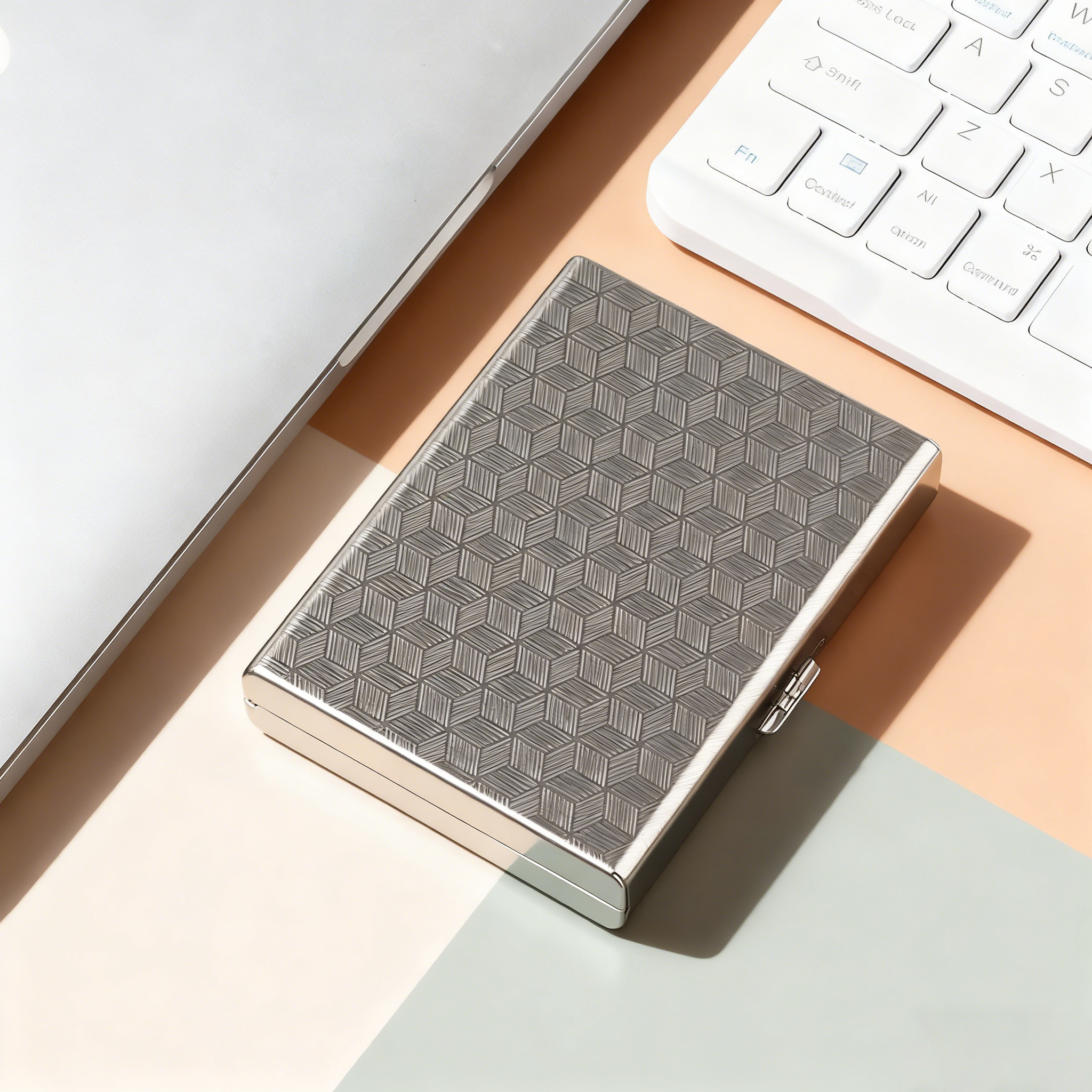 金属银色防盗刷多卡位高档青年OL