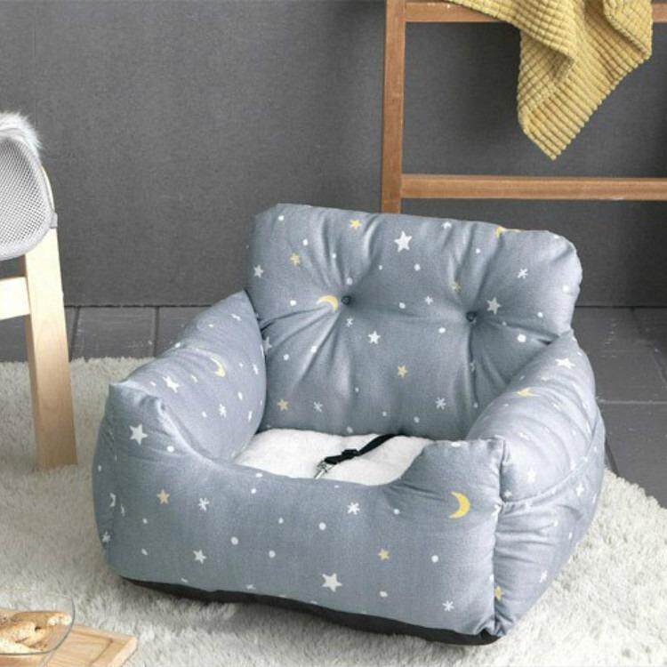 韩版车用家用宠物垫狗窝猫窝泰迪比熊车载垫狗床安全座椅四季便携