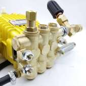 80型高压清洗机洗车泵60刷车器BZ 原装 神龙牌QL 320A高压柱塞泵头