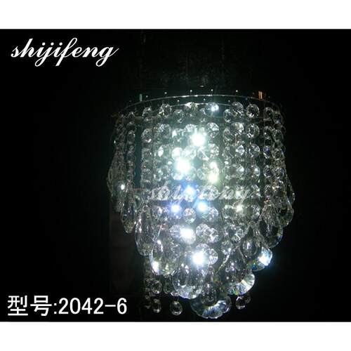 ( LED Wall lamp)LED水晶壁灯 现代简约LED装饰灯 卧室书房床头灯