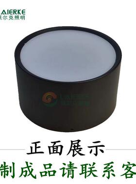 工程款SMD明装桶灯免开孔直径250mm30W40W旋压铝10寸明装筒灯套件