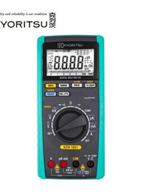 数字万用表 KEW1051高精度万用表1000V带RMS/温度