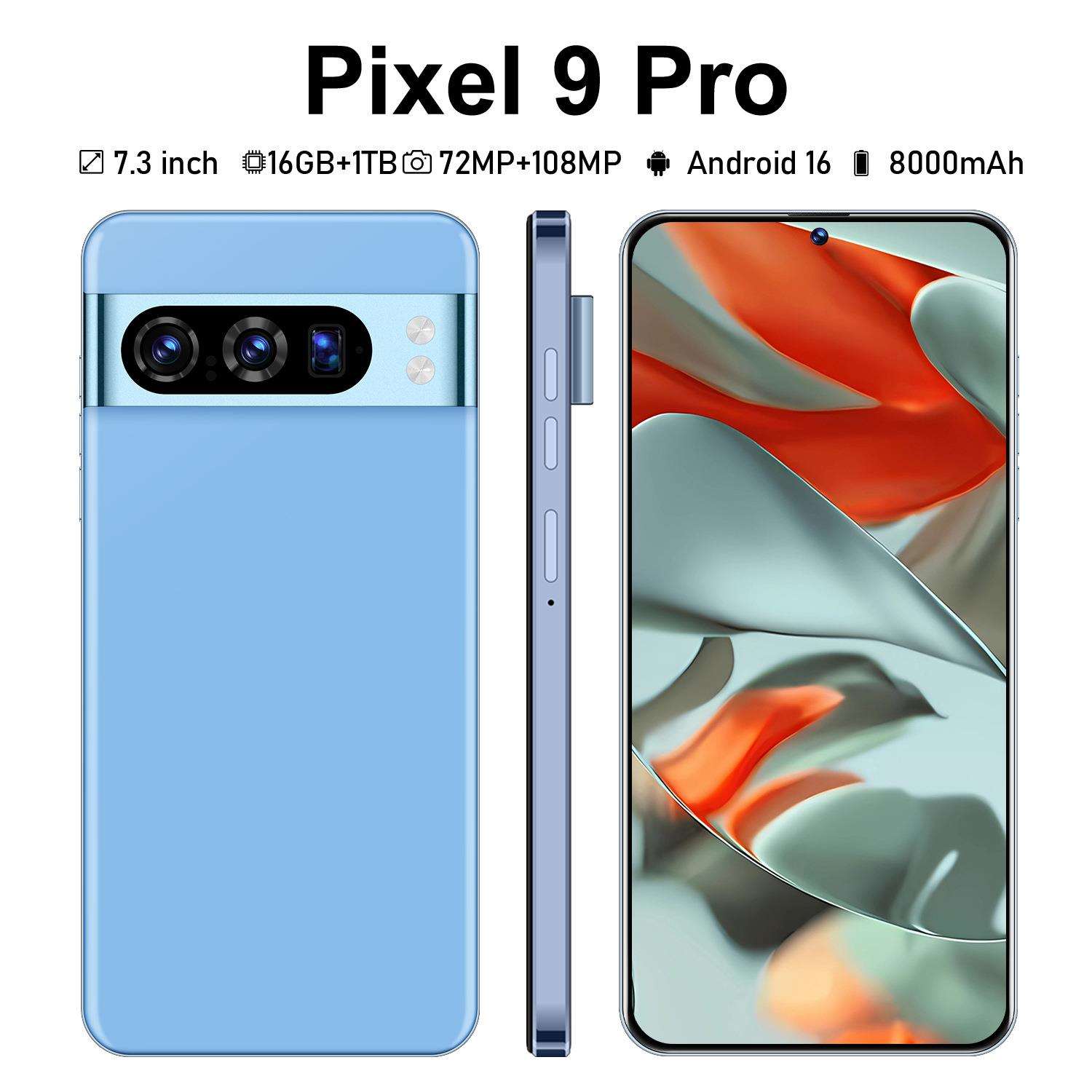 跨境爆款智能手机Pixel9 Pro 厂家现货7.3寸16G+1T一体机外贸