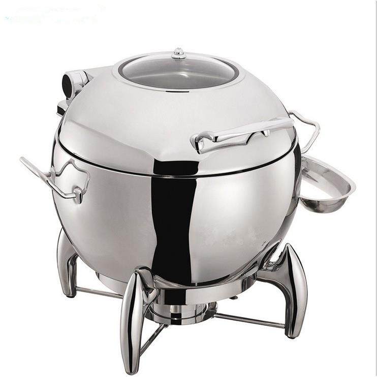 宇辉YUFEH 10-11LB可视翻盖汤炉粥煲 商用酒店自助餐早餐保温汤炉