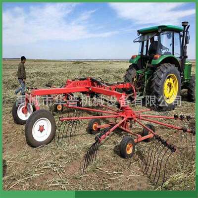 摊晒机 单旋 双旋摊晒机 牧草杂草搂拾机 厂家销售
