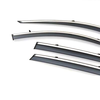 专用2021-2024雪铁龙凡尔赛C5 X晴雨挡Citroen C5 X注塑车窗雨眉