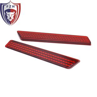 适用哈雷大滑翔 街道滑翔改装边箱盖锁灯 边箱盖装饰灯 14-22年